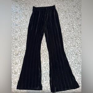 Black Velvet Pants